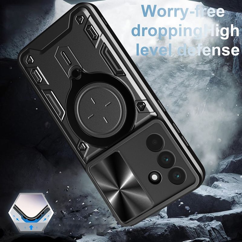 Laptop, Telefoane si Tablete - Telefoane mobile si accesorii - Accesorii Telefoane - Huse telefoane - Husa pentru Samsung Galaxy A56 5G - Techsuit CamGuard Pro - Blue - Infinity.ro