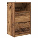 Casa si Gradina - Mobilier - Comode si corpuri - Noptiere - Noptiera cu sertar Lemn Vechi 40 x 30 x 467 cm Lemn compozit - Infinity.ro