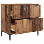 Casa si Gradina - Mobilier - Comode si corpuri - Noptiere - Noptiera cu sertar Lemn vechi 63.5 x 36 x 61 cm Lemn compozit - Infinity.ro