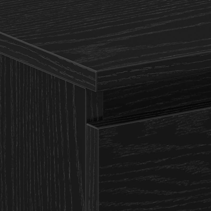 Casa si Gradina - Mobilier - Comode si corpuri - Noptiere - Noptiera cu sertare, 2 buc., stejar negru, 30x30x40 cm - Infinity.ro