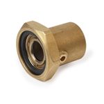 Casa si Gradina - Sanitare - Instalatii hidro - Fitinguri - Racord cu bila Giacomini R252Y002, pentru pompa, filet interior 1 1/4" x 2", alama - Infinity.ro