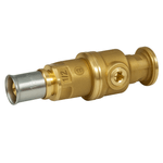 Casa si Gradina - Sanitare - Instalatii hidro - Fitinguri - Robinet cu bila semiolandez Giacomini RM252Y003, 1" x (16x2), cu racorduri prin presare, alama - Infinity.ro