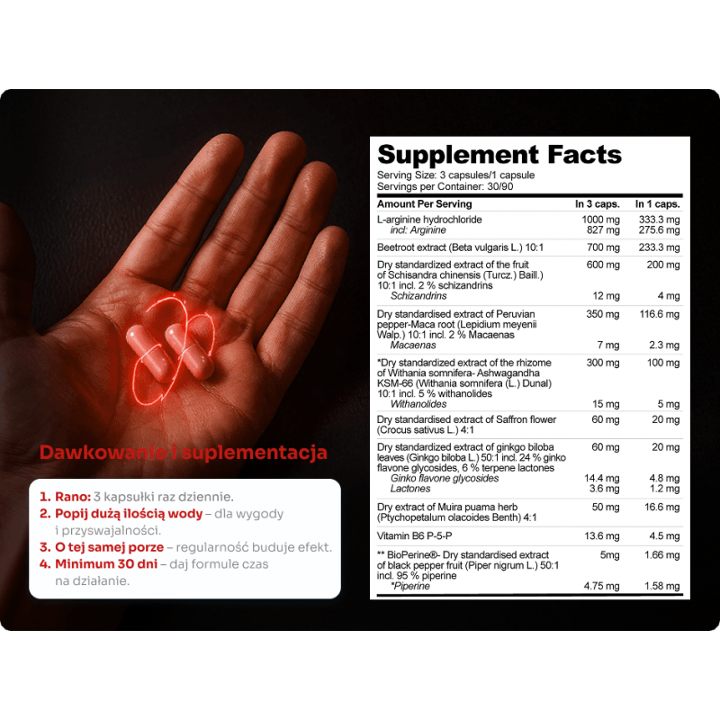 Ingrijire personala si Cosmetice - Sanatate si wellness - Suplimente alimentare - Alte suplimente alimentare - Magnet - Libidou - 90 Capsule, Hiro.Lab - Infinity.ro