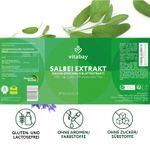 Ingrijire personala si Cosmetice - Sanatate si wellness - Suplimente alimentare - Alte suplimente alimentare - Salvie Extract 1900 mg - 90 Capsule vegane, Vitabay - Infinity.ro