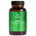 Ingrijire personala si Cosmetice - Sanatate si wellness - Suplimente alimentare - Alte suplimente alimentare - Fier Bisglycinat - 319 mg - 120 Capsule vegane, Vitabay - Infinity.ro