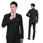 Fashion, accesorii si bijuterii - Barbati - Imbracaminte - Costume barbati - Costum barbati Mbrands cu 3 piese, inchidere 1 nasture EU S/57-65kg/170-180 - Infinity.ro