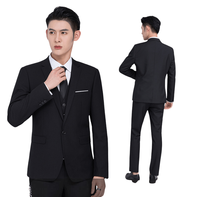 Fashion, accesorii si bijuterii - Barbati - Imbracaminte - Costume barbati - Costum barbati Mbrands cu 3 piese, inchidere 1 nasture EU S/57-65kg/170-180 - Infinity.ro