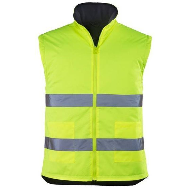 Casa si Gradina - Constructii - Echipamente de lucru - Imbracaminte protectia muncii - Geaca de protectie 4 in 1 reflectorizanta ROADWAY FLUO XXXL Albastru si galben - Infinity.ro