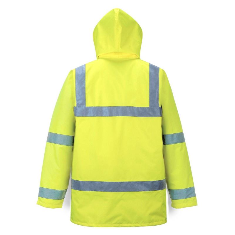 Casa si Gradina - Constructii - Echipamente de lucru - Imbracaminte protectia muncii - Geaca de protectie HiVis Trafic 5-in-1Portwest-S468 XL Galben - Infinity.ro