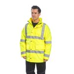 Casa si Gradina - Constructii - Echipamente de lucru - Imbracaminte protectia muncii - Geaca de protectie HiVis Trafic 5-in-1Portwest-S468 XL Galben - Infinity.ro