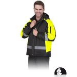 Casa si Gradina - Constructii - Echipamente de lucru - Imbracaminte protectia muncii - Geaca de protectie izolata impermeabila LH-BLIZZARD L Galben - Infinity.ro