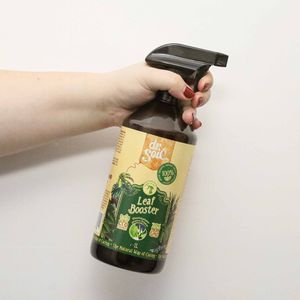 Dr.Soil LEAF BOOSTER, biostimulator pentru regenerarea frunzelor verzi, soluție gata de utilizare cu pulverizator de 1 litru
