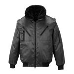 Casa si Gradina - Constructii - Echipamente de lucru - Imbracaminte protectia muncii - Geaca de protectie PILOT cu manecile si captuseala detasabile-PJ10 Negru L - Infinity.ro
