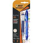 Carti si Birotica - Birotica - Instrumente de scris - Pixuri si stilouri - Pix cu gel BIC Gel-ocity Quick Dry, uscare rapida, 0.7 mm, albastru, blister 1 bucata + 2 rezerve - Infinity.ro