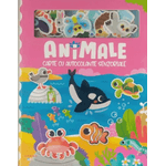 Carti si Birotica - Carti - Carti pentru copii - Carti interactive - Animale. Carte cu autocolante senzoriale - Infinity.ro