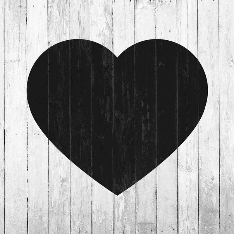 Casa si Gradina - Decoratiuni - DIY - Sabloane decorative pereti - Sablon Perete vopsire, tencuiala 0.7mm Inima model MXSP7453, 500 x 500 mm - Infinity.ro