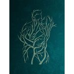 Casa si Gradina - Decoratiuni - DIY - Sabloane decorative pereti - Sablon Perete vopsire, tencuiala model Sarutul Crengilor de Copac MXSP7654 marime 390 x 590 mm - Infinity.ro