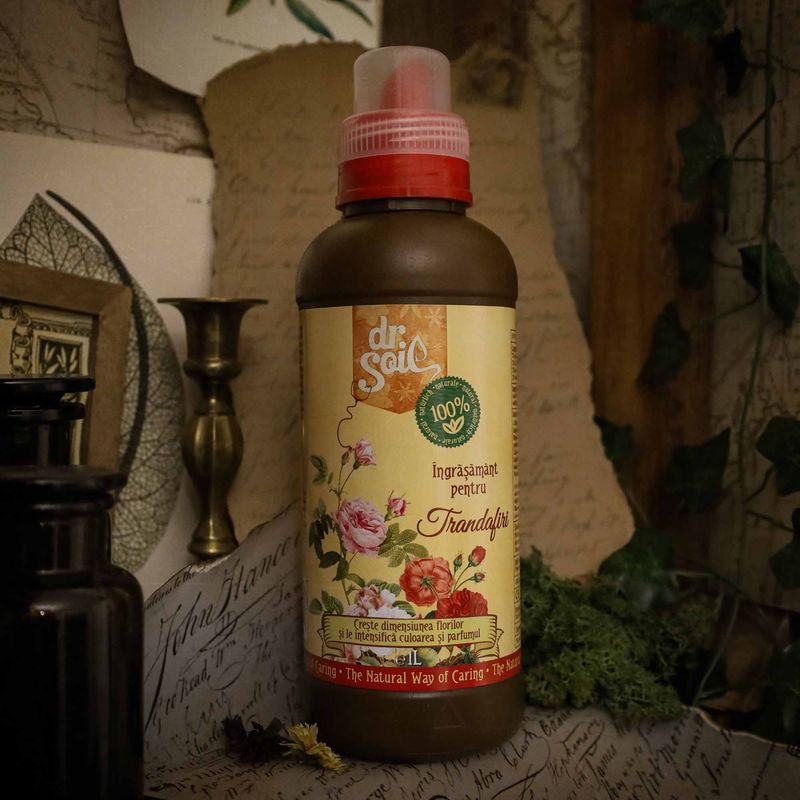 Casa si Gradina - Gradinarit si plante - Intretinere gradina - Pamant flori, ingrasaminte si pesticide - Dr.Soil Ingrasamant organic lichid pentru trandafiri, 1litru - Infinity.ro