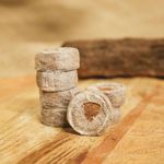 Casa si Gradina - Gradinarit si plante - Intretinere gradina - Pamant flori, ingrasaminte si pesticide - Set 50 pastile de cocos pentru germinare cu diametrul de 35 mm, ideale pentru rasadnite - Infinity.ro