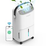 Electronice si Electrocasnice - Climatizare si sisteme de incalzire - Aparate filtrare aer - Dezumidificatoare - Dezumidificator Evoair, NovaDry 12 Smart, 12l/24h, Functie Ionizare, Uscare Rufe, Rezervor 2.5l, Lampa UVC, Curea Neagra - Infinity.ro