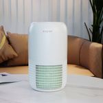 Electronice si Electrocasnice - Climatizare si sisteme de incalzire - Aparate filtrare aer - Purificatoare de aer - Purificator de aer Evoair, Yuvo, Lampa UV-C, True Hepa, Functie Polen/Animale, Mod Noapte, Lumina Ambientala, Alb - Infinity.ro