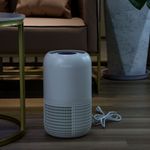 Electronice si Electrocasnice - Climatizare si sisteme de incalzire - Aparate filtrare aer - Purificatoare de aer - Purificator de aer Evoair, Yuvo, Lampa UV-C, True Hepa, Functie Polen/Animale, Mod Noapte, Lumina Ambientala, Alb - Infinity.ro