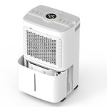 Electronice si Electrocasnice - Climatizare si sisteme de incalzire - Aparate filtrare aer - Dezumidificatoare - Dezumidificator Evoair Dryora 12, 12l/24h, Senzor de Umiditate, Uscare Rufe, Lumina Ambientala, Rezervor 1.6l, Alb - Infinity.ro