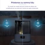Electronice si Electrocasnice - Climatizare si sisteme de incalzire - Aparate filtrare aer - Umidificatoare - Umidificator de aer LEVOIT Classic 300S, Smart, Rezervor 6L, Silentios, Senzor Umiditate, Functie AUTO, Aromaterapie - Infinity.ro