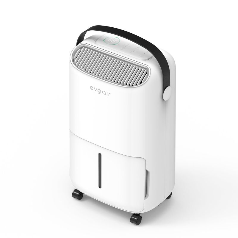 Electronice si Electrocasnice - Climatizare si sisteme de incalzire - Aparate filtrare aer - Dezumidificatoare - Dezumidificator Evoair, NovaDry 12 Smart, 12l/24h, Functie Ionizare, Uscare Rufe, Rezervor 2.5l, Lampa UVC, Curea Neagra - Infinity.ro