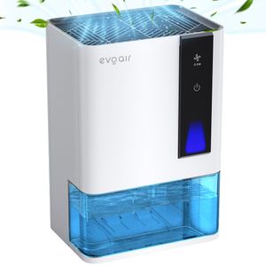 Dezumidificator Evoair HIDRY PLUS, 900ml/24h, Lumina ambientala in 7 culori, Rezervor 1.9l, 3 Viteze, Alb
