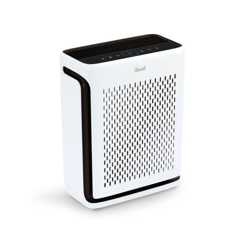Electronice si Electrocasnice - Climatizare si sisteme de incalzire - Aparate filtrare aer - Purificatoare de aer - Purificator de aer Smart Levoit Vital 100S Wi-Fi, True HEPA, CADR 243 m3/h, 23 dB, Mod Auto, Alb - Infinity.ro