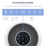 Electronice si Electrocasnice - Climatizare si sisteme de incalzire - Aparate filtrare aer - Purificatoare de aer - Purificator de aer Smart Levoit Core 300S Wi-Fi, True HEPA, Senzor Calitate Aer, Mod Auto, Alb - Infinity.ro