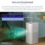 Electronice si Electrocasnice - Climatizare si sisteme de incalzire - Aparate filtrare aer - Purificatoare de aer - Purificator de aer Smart Levoit Core 600S Wi-Fi,  697 m³/h, Filtru 3 in 1 True HEPA, Senzor Calitate Aer, Control Remote - Infinity.ro