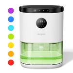 Electronice si Electrocasnice - Climatizare si sisteme de incalzire - Aparate filtrare aer - Dezumidificatoare - Dezumidificator aer Evoair HUMIX560, 560ml/24h, Senzor de umiditate, Lumina Ambientala in 7 culori, Rezervor 2.3l - Infinity.ro