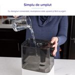 Electronice si Electrocasnice - Climatizare si sisteme de incalzire - Aparate filtrare aer - Umidificatoare - Umidificator de aer LEVOIT Classic 300S, Smart, Rezervor 6L, Silentios, Senzor Umiditate, Functie AUTO, Aromaterapie - Infinity.ro