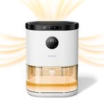 Electronice si Electrocasnice - Climatizare si sisteme de incalzire - Aparate filtrare aer - Dezumidificatoare - Dezumidificator aer Evoair HUMIX560, 560ml/24h, Senzor de umiditate, Lumina Ambientala in 7 culori, Rezervor 2.3l - Infinity.ro