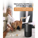 Electronice si Electrocasnice - Climatizare si sisteme de incalzire - Aparate filtrare aer - Purificatoare de aer - Purificator de aer Evoair, YuvoSpin, Lampa UV-C, True Hepa, Functie Polen/Animale, Mod Noapte, Lumina Ambientala, Alb - Infinity.ro