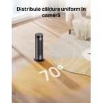 Electronice si Electrocasnice - Climatizare si sisteme de incalzire - Aparate incalzire aer - Aeroterme - Aeroterma Dreo Solaris SH628, 2000W, Heater Ceramica, Termostat, Eco Mode, Functie Ventilator, Oscilatie 70°, Timer 12h - Infinity.ro