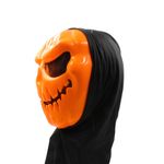 Casa si Gradina - Decoratiuni - Decoratiuni petrecere - Masti si costume carnaval - Masca pentru Halloween, Goodmark, model dovleac, cu gluga neagra, one size - Infinity.ro