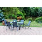 Casa si Gradina - Gradina si terasa - Mobilier exterior - Scaune si sezlonguri gradina - Scaun de gradina Jumi, modern, cu cadru metalic - Infinity.ro