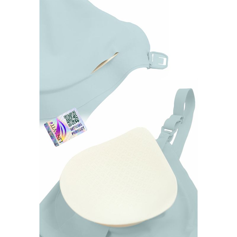Fashion, accesorii si bijuterii - Femei - Lenjerie si pijamale femei - Lenjerie intima femei - Sutien Alaptat fara Cusaturi si fara Intarituri - Albastru Pastel - Albastru Pastel, L - Infinity.ro