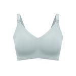 Fashion, accesorii si bijuterii - Femei - Lenjerie si pijamale femei - Lenjerie intima femei - Sutien Alaptat fara Cusaturi si fara Intarituri - Albastru Pastel - Albastru Pastel, L - Infinity.ro