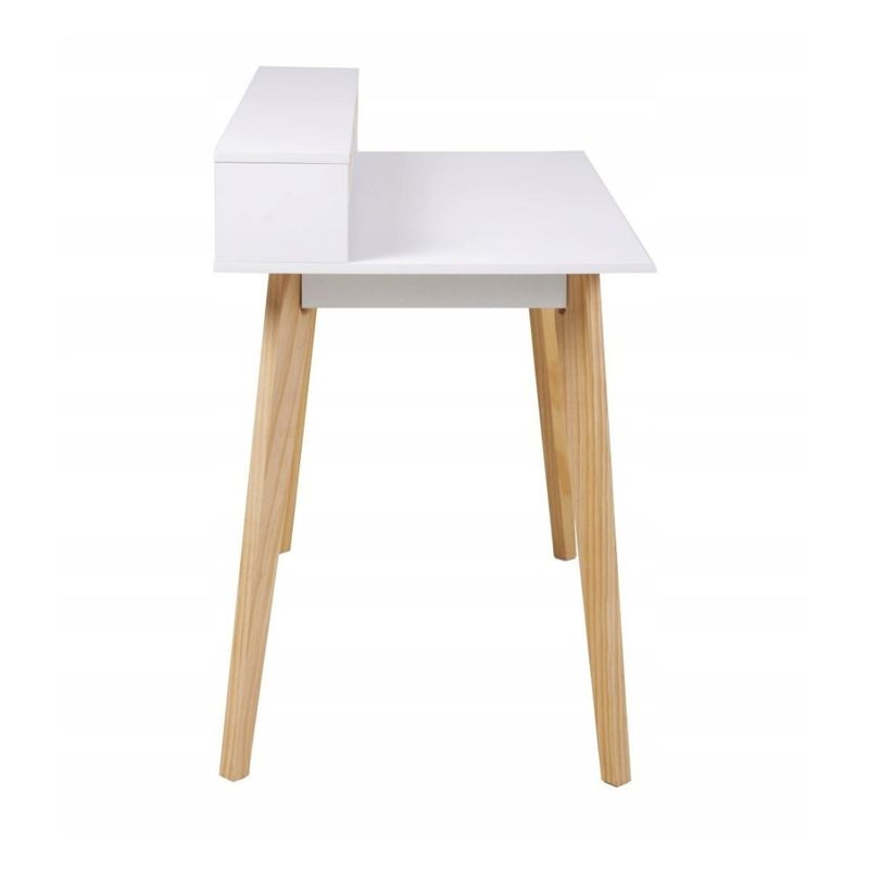 Casa si Gradina - Mobilier - Mese si birouri - Birouri - Birou modern Jumi 110x60x90/75 cm – design scandinav, functionalitate si eleganta naturala - Infinity.ro