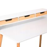 Casa si Gradina - Mobilier - Mese si birouri - Birouri - Birou modern Jumi 110x60x90/75 cm – design scandinav, functionalitate si eleganta naturala - Infinity.ro