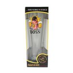 Casa si Gradina - Bucatarie si vesela - Cani si pahare - Pahare - Pahar bere, 500 ml, mesaj funny “Pig Boss" - Infinity.ro