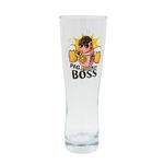 Casa si Gradina - Bucatarie si vesela - Cani si pahare - Pahare - Pahar bere, 500 ml, mesaj funny “Pig Boss" - Infinity.ro