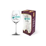 Casa si Gradina - Bucatarie si vesela - Cani si pahare - Pahare - Pahar pentru vin, mesaj amuzant "cel mai bun remediu pentru proasta dispozitie" - Infinity.ro