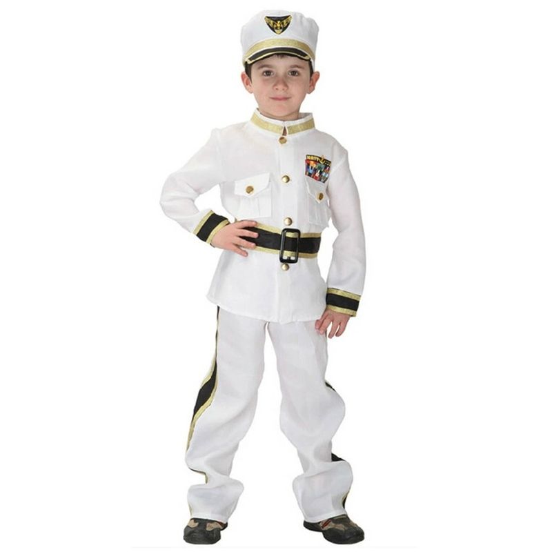 Jucarii, Copii si Bebe - Jucarii si jocuri - Jucarii de rol - Masti si costume copii - Costum capitan de marina KidMania® pentru copii 9-10 ani 130-140 cm - Infinity.ro