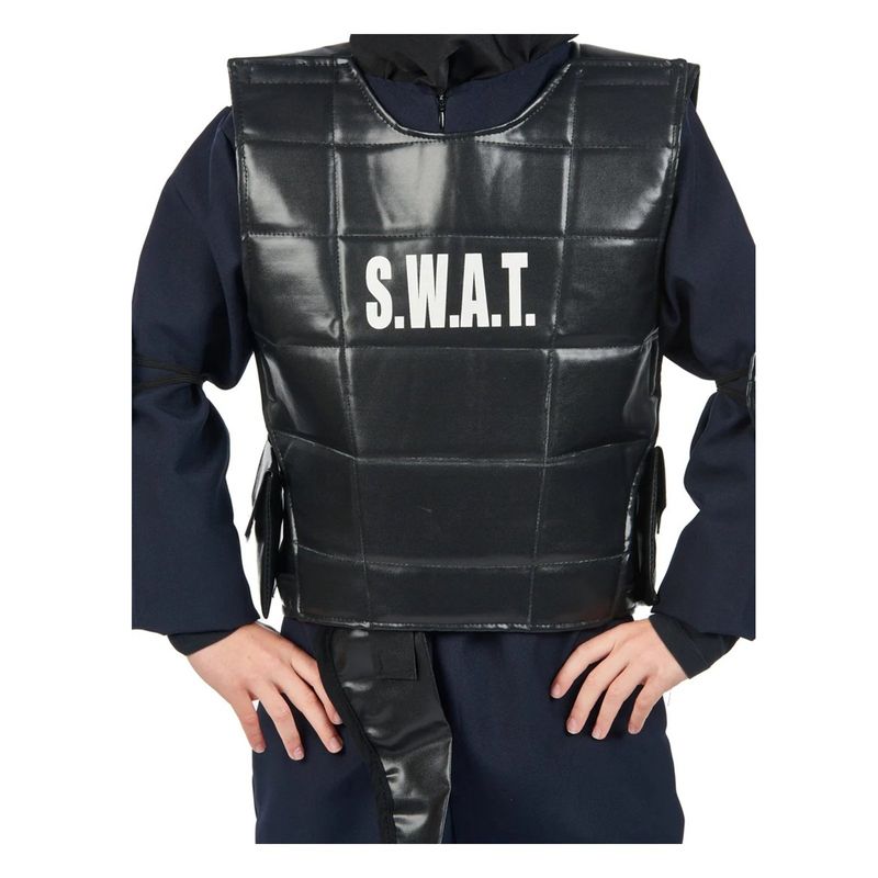 Jucarii, Copii si Bebe - Jucarii si jocuri - Jucarii de rol - Masti si costume copii - Costum ofiter S.W.A.T. KidMania® pentru copii 9-10 ani 140 cm - Infinity.ro