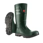 Casa si Gradina - Constructii - Echipamente de lucru - Incaltaminte protectia muncii - Cizme de protectie, DUNLOP, material Purofort, culoare verde, Purofort, TerraPRo 41 - Infinity.ro